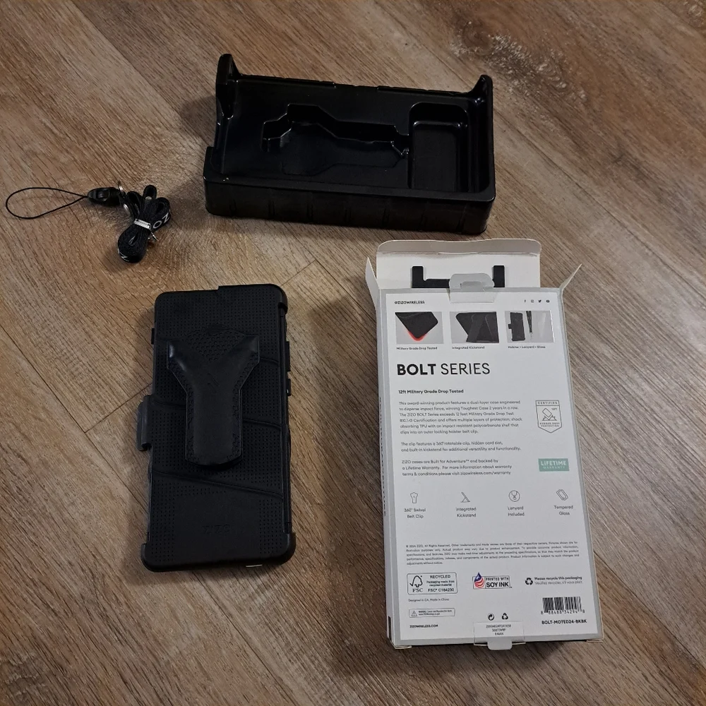 New ZIZO Bolt Series Rugged Black Phone Case